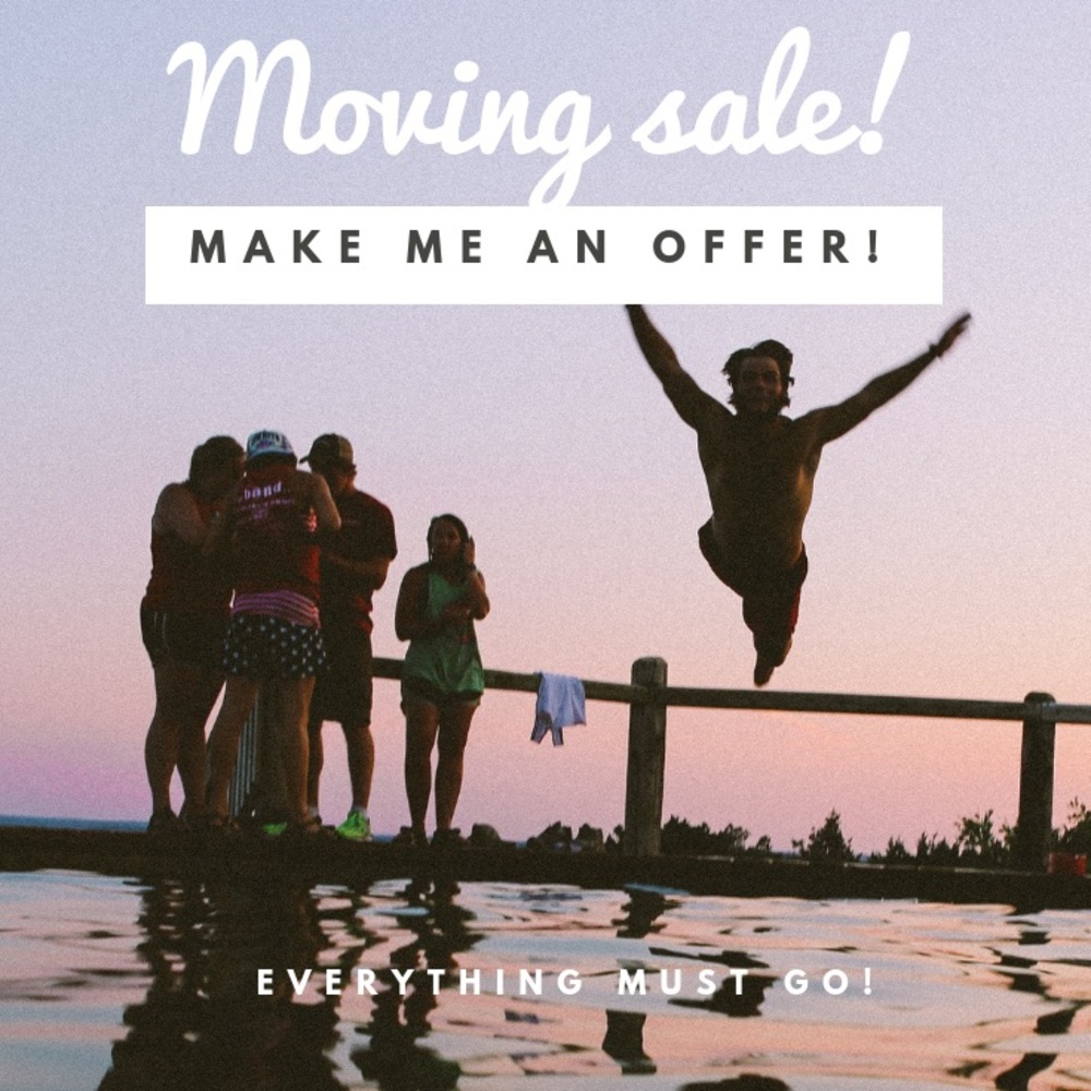🎊Moving Sale!🎊